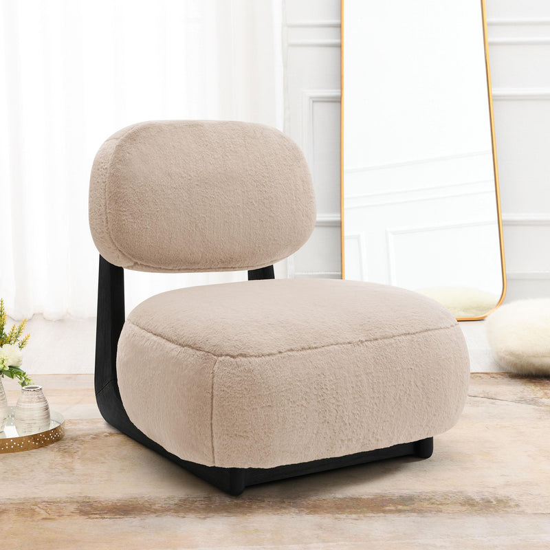 Duffie Upholstered Armless Accent Chair
