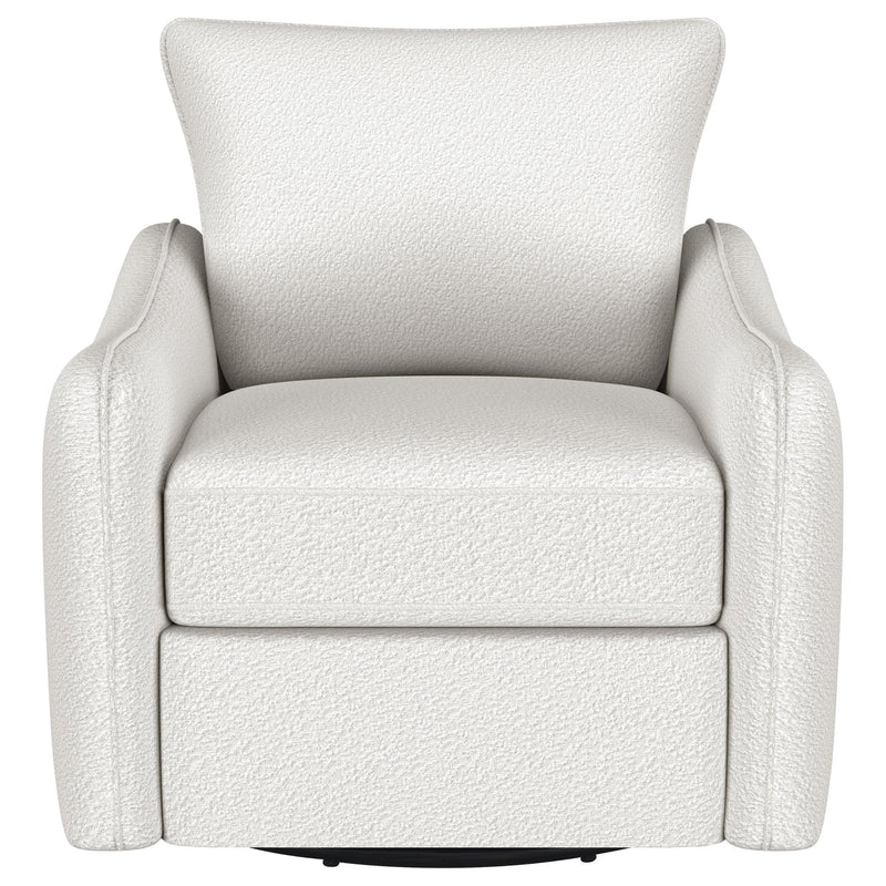 Madia Upholstered Sloped Arm Swivel Glider Chair