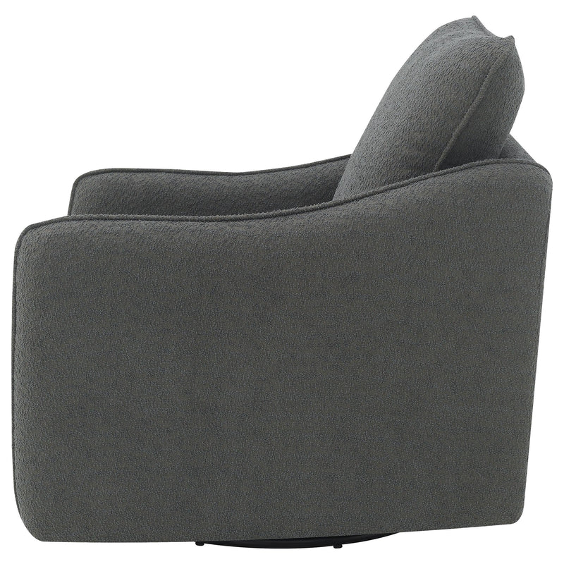 Madia Upholstered Sloped Arm Swivel Glider Chair
