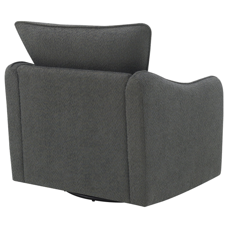 Madia Upholstered Sloped Arm Swivel Glider Chair