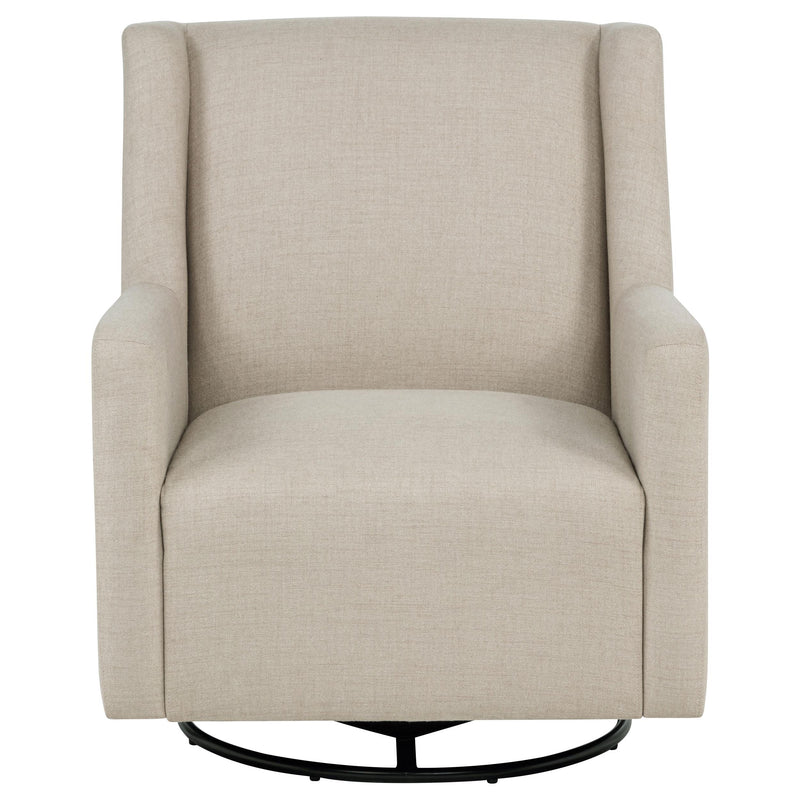 Sorrel Fabric Upholstered Swivel Glider Arm Chair