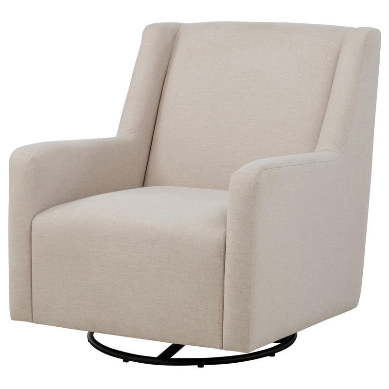 Sorrel Fabric Upholstered Swivel Glider Arm Chair