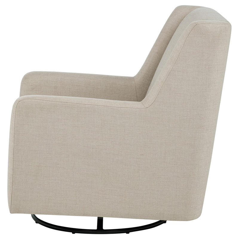 Sorrel Fabric Upholstered Swivel Glider Arm Chair