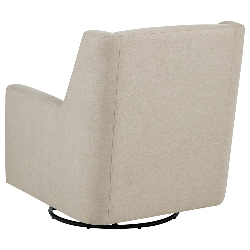 Sorrel Fabric Upholstered Swivel Glider Arm Chair