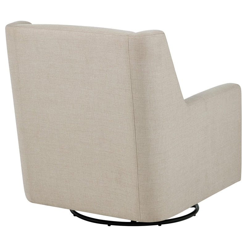 Sorrel Fabric Upholstered Swivel Glider Arm Chair