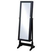 Tutuola Cheval Mirror with Jewelry Storage Black - detail 3