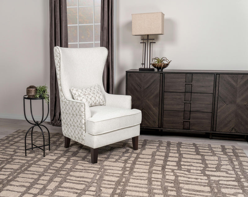 Pippin Upholstered High Wingback Accent Chair
