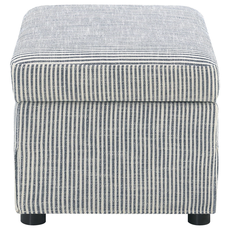 Winter Upholstered Hydraulic Lift Top Storage Ottoman