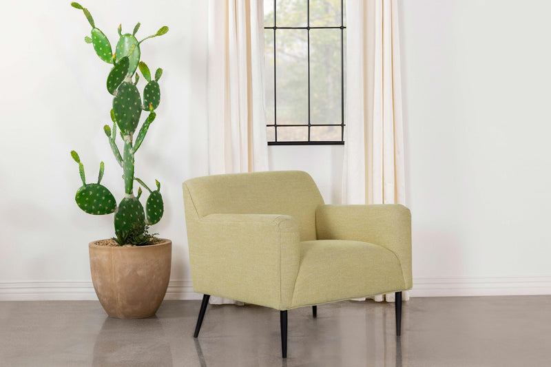 Darlene Upholstered English Arm Accent Chair