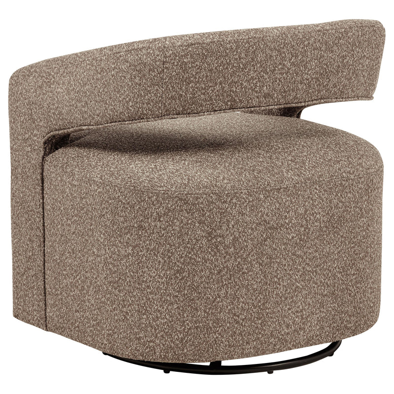 Westhill Boucle Upholstered Swivel Accent Chair