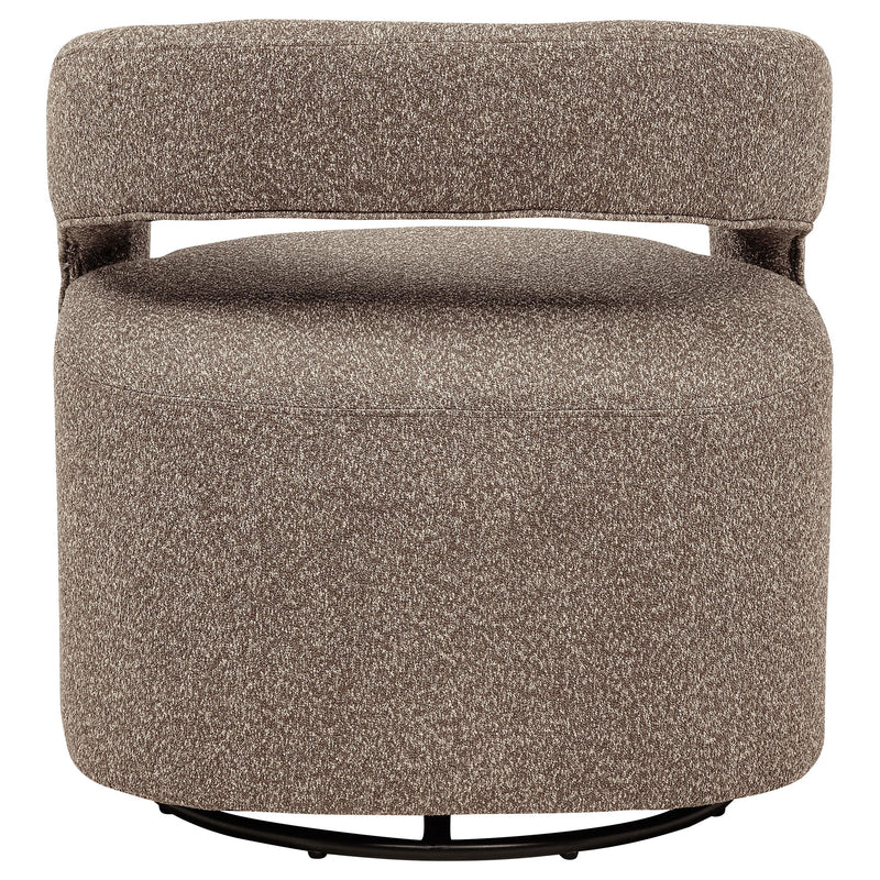 Westhill Boucle Upholstered Swivel Accent Chair