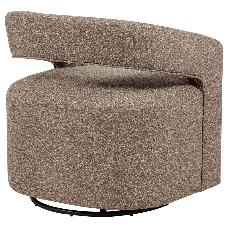 Westhill Boucle Upholstered Swivel Accent Chair