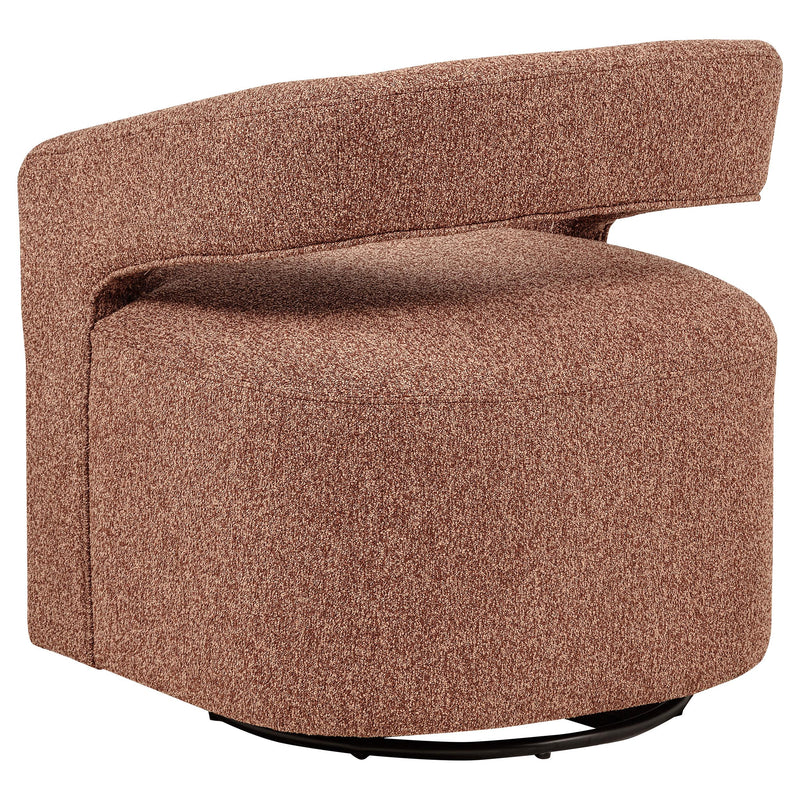 Westhill Boucle Upholstered Swivel Accent Chair