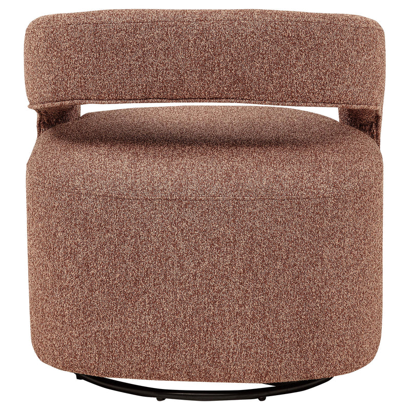 Westhill Boucle Upholstered Swivel Accent Chair