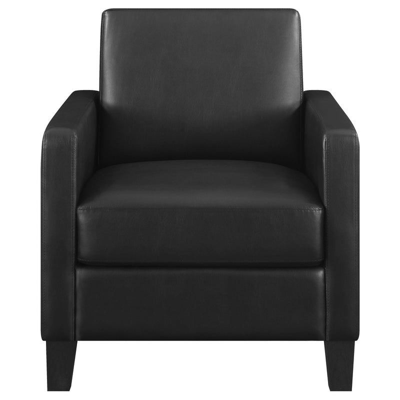 Julio Upholstered Track Arm Accent Chair