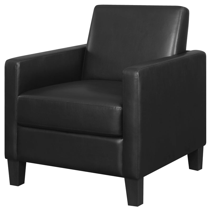 Julio Upholstered Track Arm Accent Chair