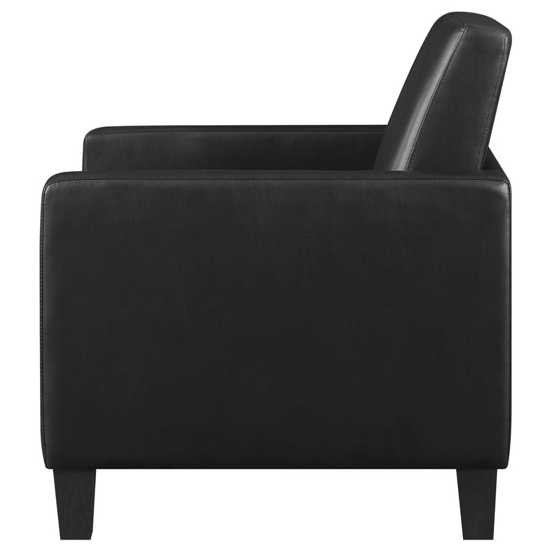 Julio Upholstered Track Arm Accent Chair