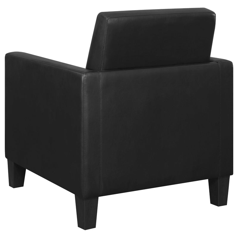 Julio Upholstered Track Arm Accent Chair