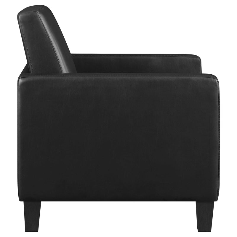 Julio Upholstered Track Arm Accent Chair