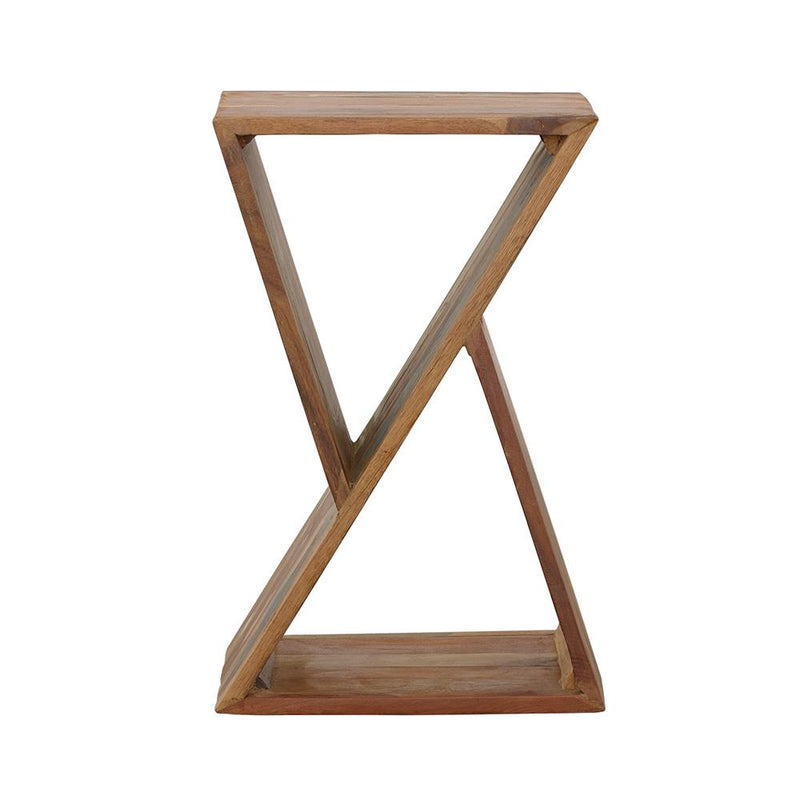 Lily Solid Reclaimed Wood Accent Side Table