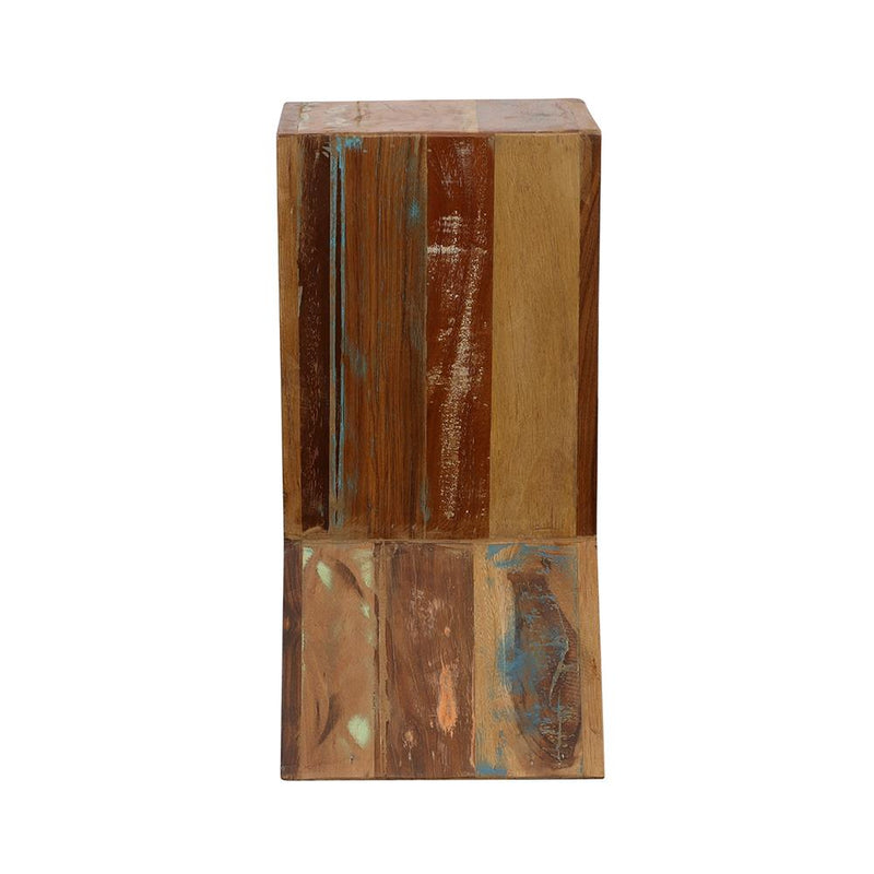 Lily Solid Reclaimed Wood Accent Side Table
