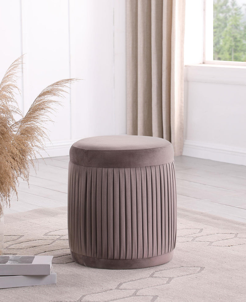Tovar Round Upholstered Ottoman