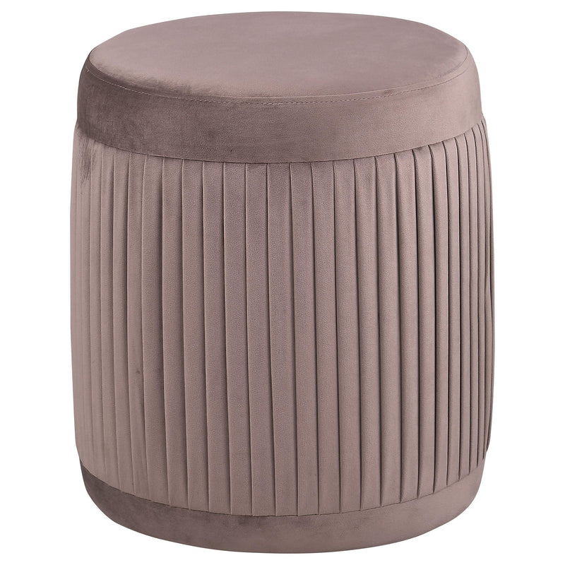 Tovar Round Upholstered Ottoman