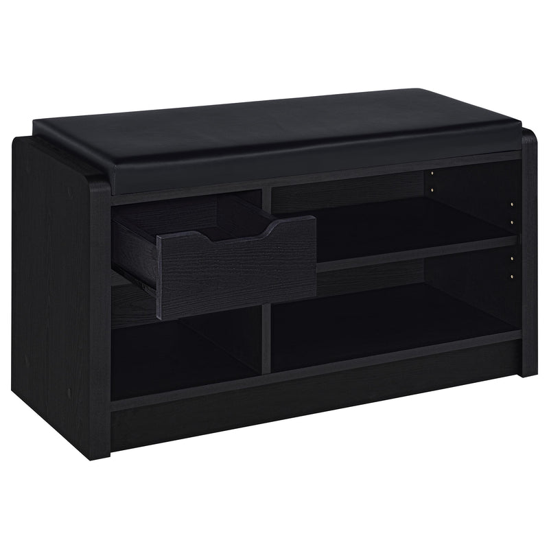 Arrington Storage Bench Black - detail 3