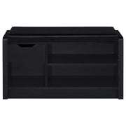 Arrington Storage Bench Black - detail 4