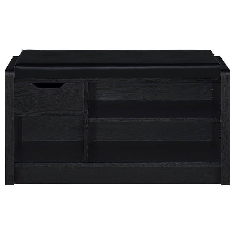 Arrington Storage Bench Black - detail 4