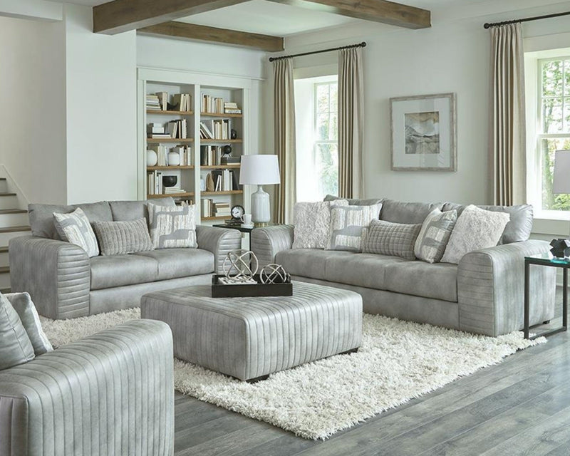 916 Sofa & Loveseat - Smoke