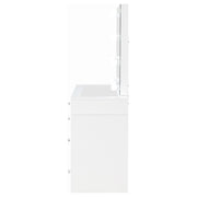 Regina Makeup Vanity Table Set with Lighting White - detail 6