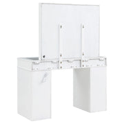 Regina Makeup Vanity Table Set with Lighting White - detail 7