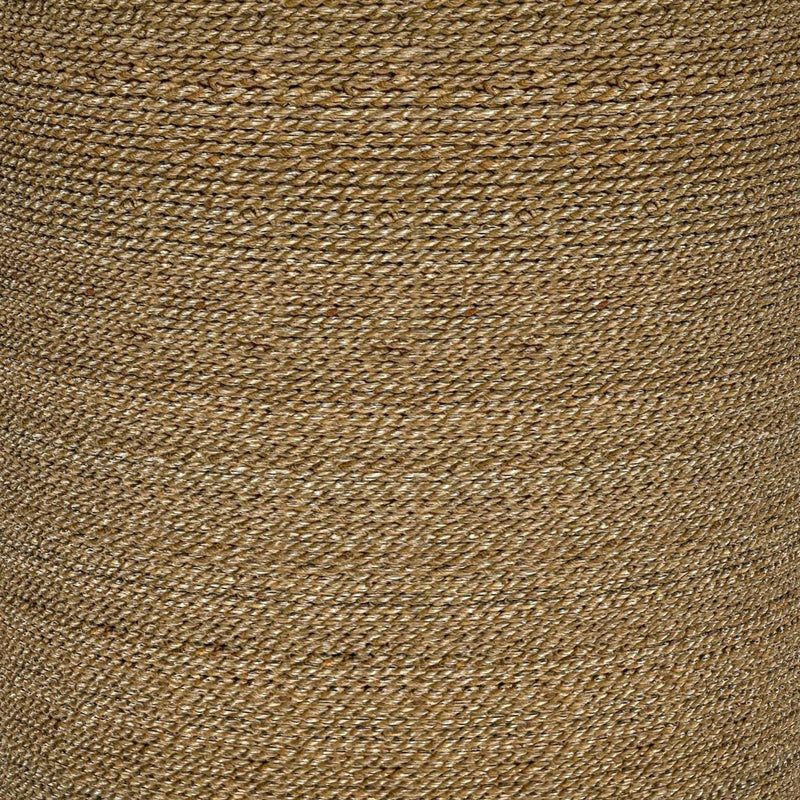 Halden Round Woven Seagrass Accent Side Table