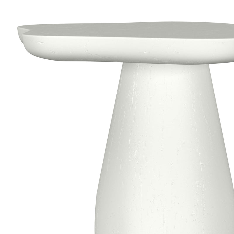 Perth 17-inch Side Table with Cloud-Shaped Top