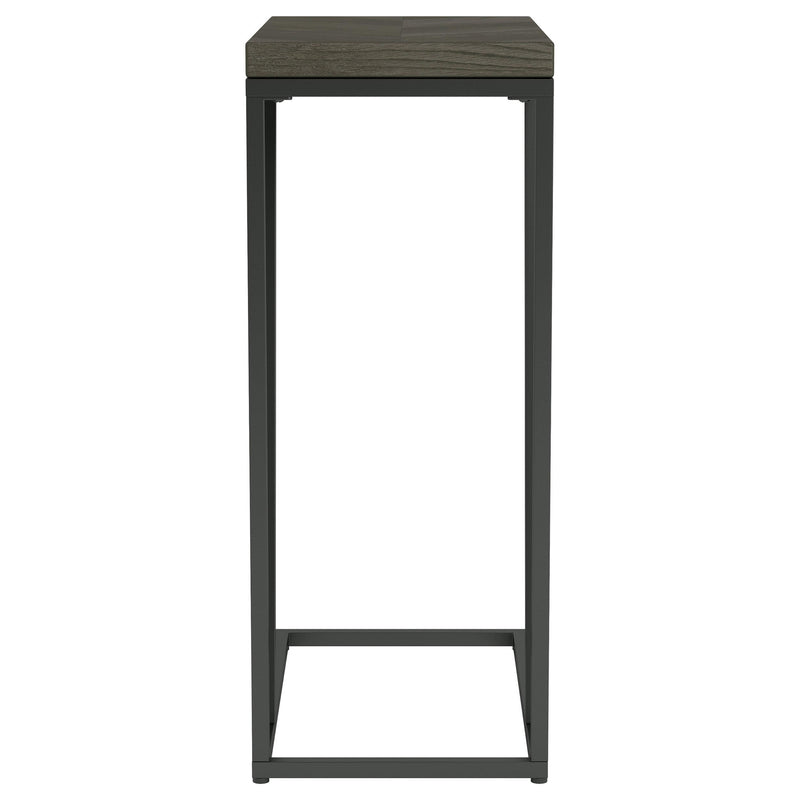 Sergio Engineered Wood C-Shaped Sofa Side Table