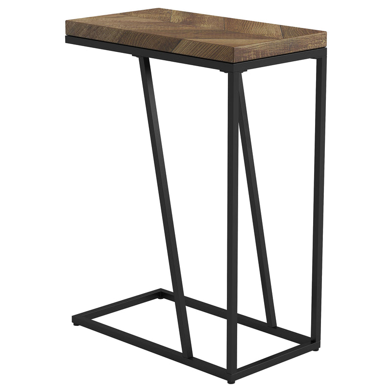 Sergio Engineered Wood C-Shaped Side Table