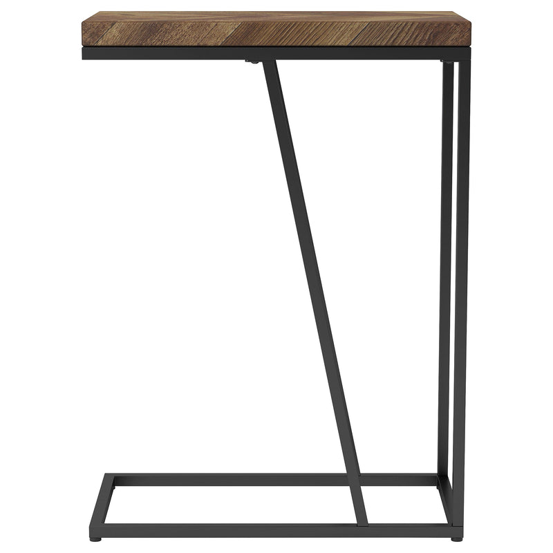 Sergio Engineered Wood C-Shaped Side Table
