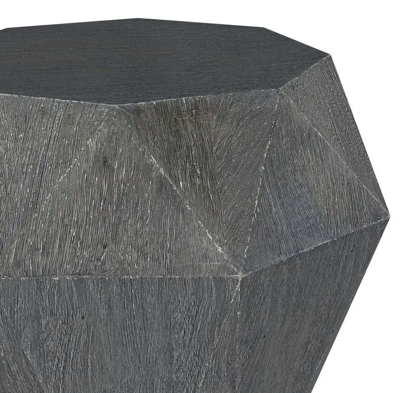 Jacinto Octagonal Solid Mango Wood Side Table