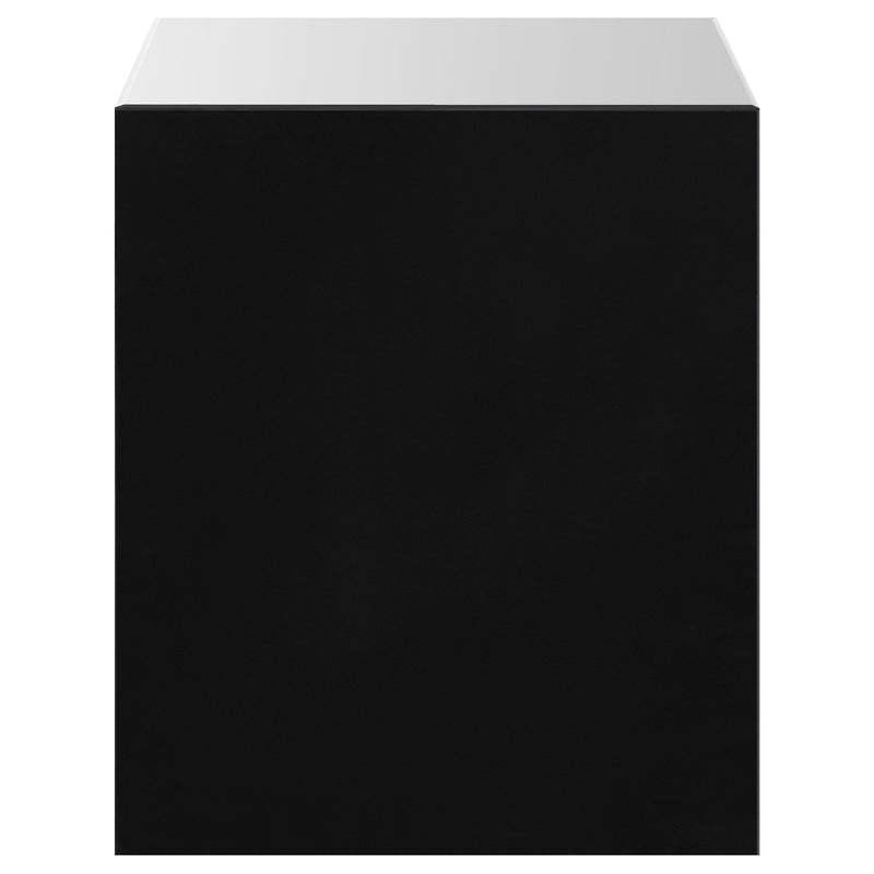 Coquette 1-drawer Mirrored Accent Side Table