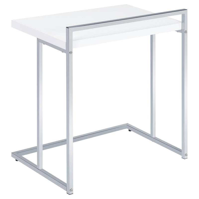 Dani Rectangular C-Shaped Sofa Side Table