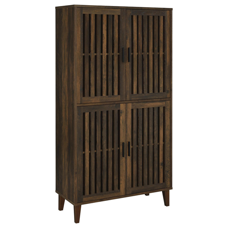 Elouise 4-door Engineered Wood Tall Accent Cabinet