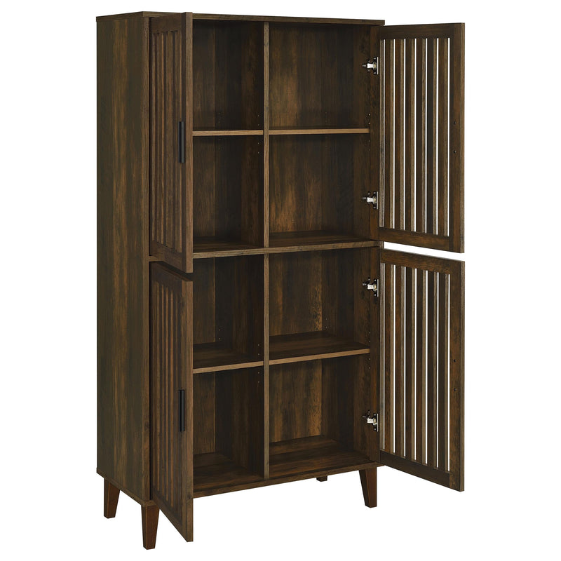Elouise 4-door Engineered Wood Tall Accent Cabinet