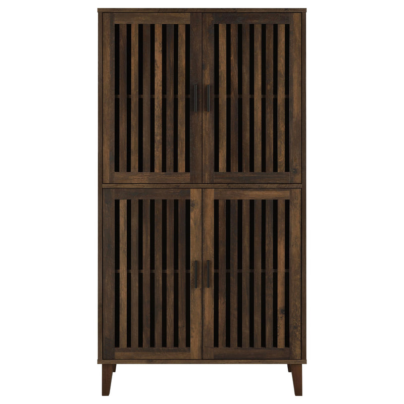 Elouise 4-door Engineered Wood Tall Accent Cabinet