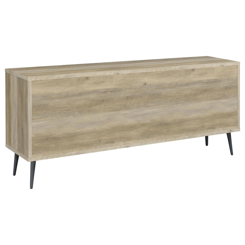 Maeve 2-door Engineered Wood Cabinet Antique Pine and