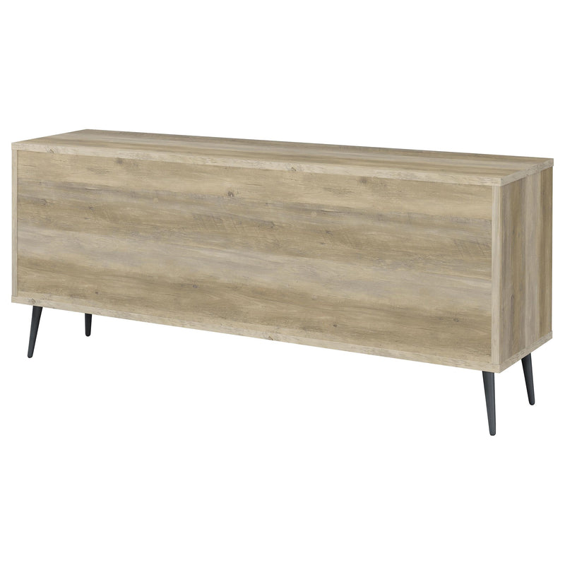Maeve 2-door Engineered Wood Cabinet Antique Pine and