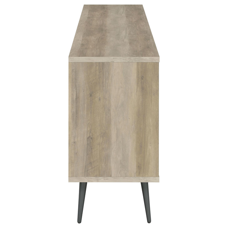 Maeve 2-door Engineered Wood Cabinet Antique Pine and