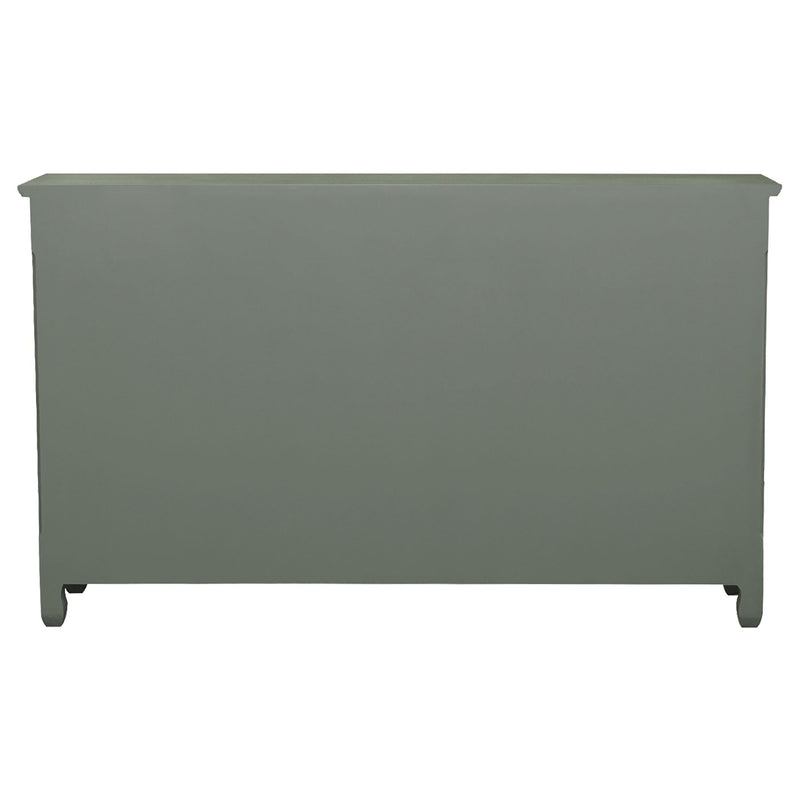 Madeline 3-drawer Scrollwork Accent Cabinet Antique