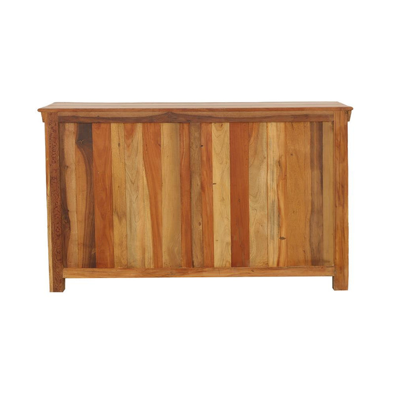 Harper 3-door Solid Reclaimed Wood Accent Cabinet