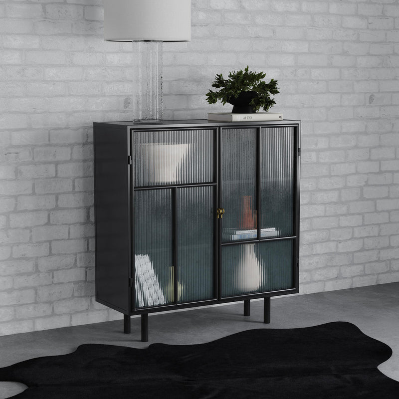 Dalia 2-door Accent Storage Cabinet with Shelving